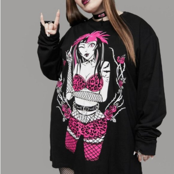 PEACE I'M OUT OF MY HEAD GRAPHIC TEE ( BRAND NEW !!!! ) - Picture 1 of 5